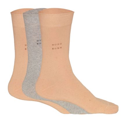 3 чифта елегантни мъжки памучни чорапи