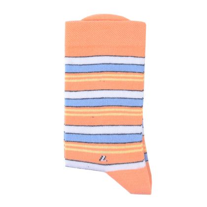 Дамски чорапи памук в оранжево