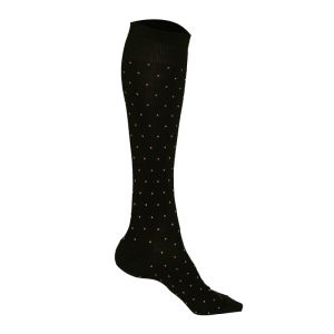 3/4 дамски чорапи от дълговлакнест пениран памук Десен лисици