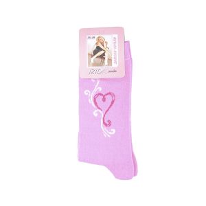 Дамски термо чорапи с елегантно сърце на глезена
