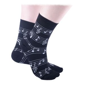 Дамски чорапи с ноти