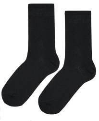 Луксозни мъжки чорапи от мерсеризиран памук ЧЕРНИ