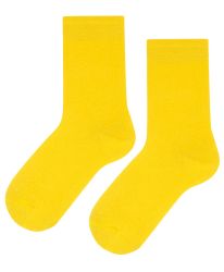 Едноцветни детски чорапи - ЖЪЛТИ