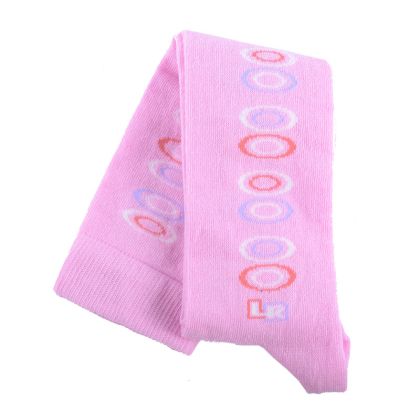 Три четвърти дамски чорапи, розови