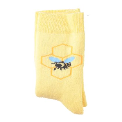 Детски термо чорапи в приятно жълто