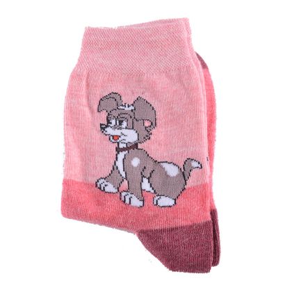 Красиви детски чорапи с малко сладко кученце