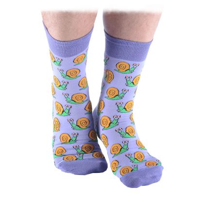 Чорапи с ухилени охлюви