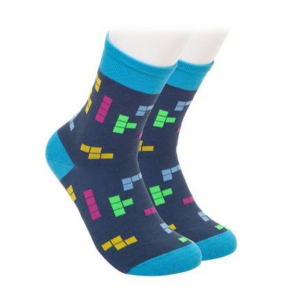 Детски чорапи тетрис