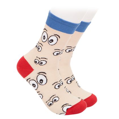 Детски чорапи с ококорени очи