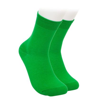Дамски чорапи от пениран памук - зелен