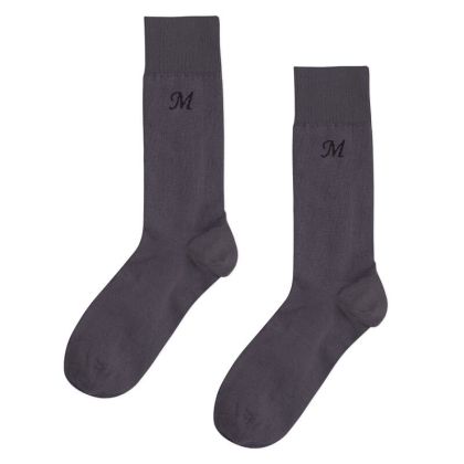 Буква М - мъжки памучни чорапи