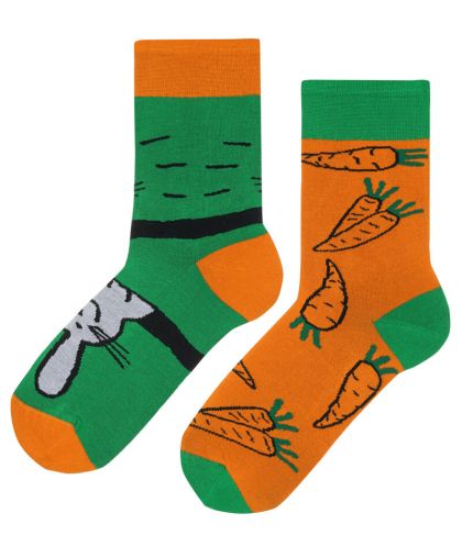 Μπαμπού κάλτσες με ραβδί και καρότα 