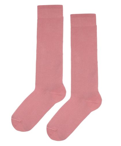 Чорапи до коляното 3/4 в розово