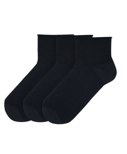 ΣΕΤ 3 ΠΑΙΔΙΑ Κάλτσες χωρίς πίεση - βαμβάκι