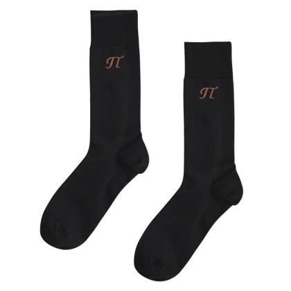 Буква П - мъжки памучни чорапи