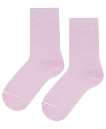 Едноцветни детски чорапи - СВЕТЛО ЛИЛАВИ