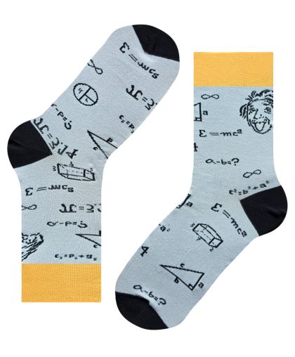 По чорапи – Формулата е ясна, Айнщайн!