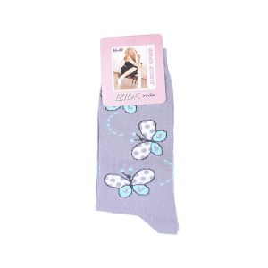 Дамски чорапи памук на пеперуди