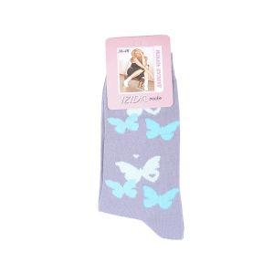Дамски чорапи памук на пеперуди