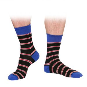 3 чифта мъжки бамбукови чорапи цветни