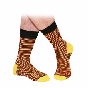 3 чифта мъжки памучни чорапи цветни