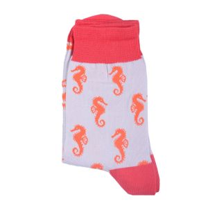 Дамски памучни чорапи с морски кончета