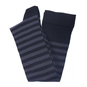 Дълги седем осми дамски памучни чорапи на раета