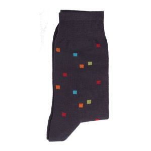 Мъжки чорапи на малки квадратчета