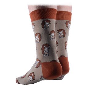 Мъжки чорапи със сладки таралежчета