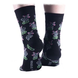 Дамски чорапи с весели магаренца