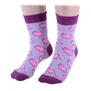 Дамски чорапи памук на прасенца