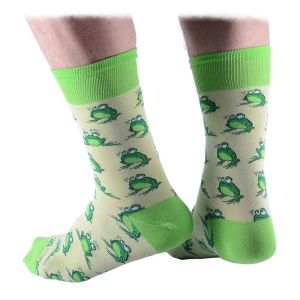 Мъжки чорапи с жаби