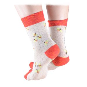Дамски чорапи с жужащи пчелички