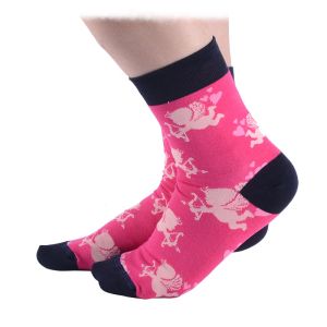 Дамски чорапи с любовни Купидони 