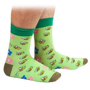 Чорапи със сладурски пчели