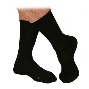 2 чифта бамбукови мъжки чорапи ЧЕРНИ