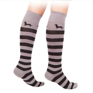 Knee high Dachshund socks