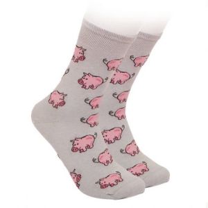 Kids socks with pig