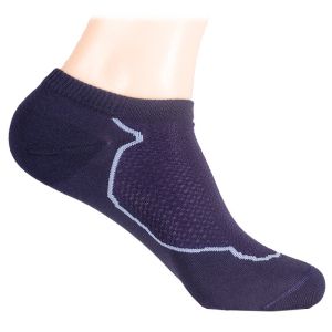 short socks with mesh