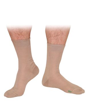2 чифта бамбукови мъжки чорапи БЕЖОВИ