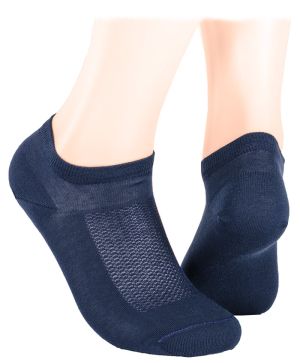 Extra fine and thin cotton slippers - dark blue