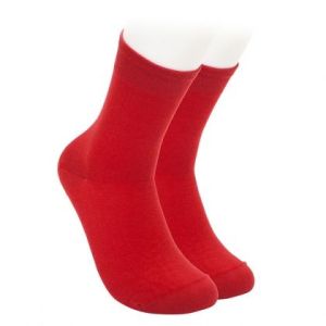 Памучни чорапи мъжки и дамски - червен