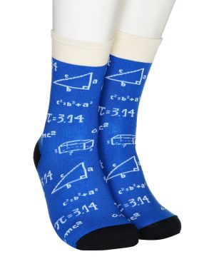 Чорапи за математици и физици с формули