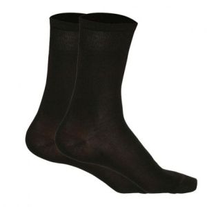 Луксозни мъжки чорапи от мерсеризиран памук ЧЕРНИ