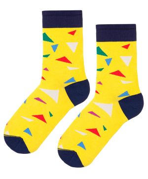 ТРИЪГЪЛНИЦИ чорапи в жълто
