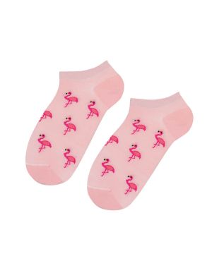 ФЛАМИНГО къси чорапи в светло розово