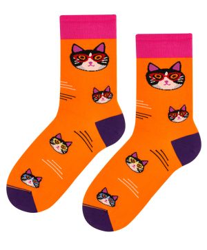 Детски чорапи с коте
