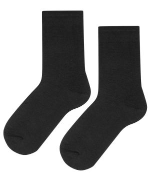 Едноцветни детски чорапи - ЧЕРНИ 33-36 - 33-36