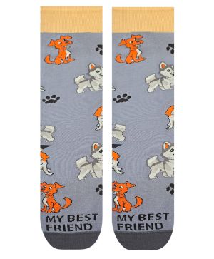 Дамски 3/4 Чорапи с Кучета - Комфорт и стил!